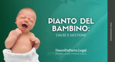 Pianto del bambino: cause e gestione